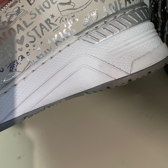 Rieker Women's White and Silver Sneakers - Picture 13 of 14